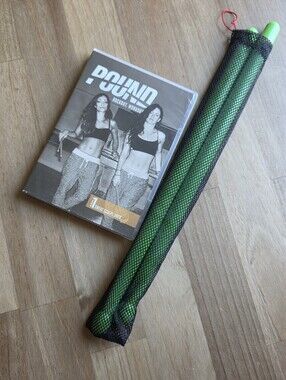 Pound Rockout Workout DVD Set With RipStix